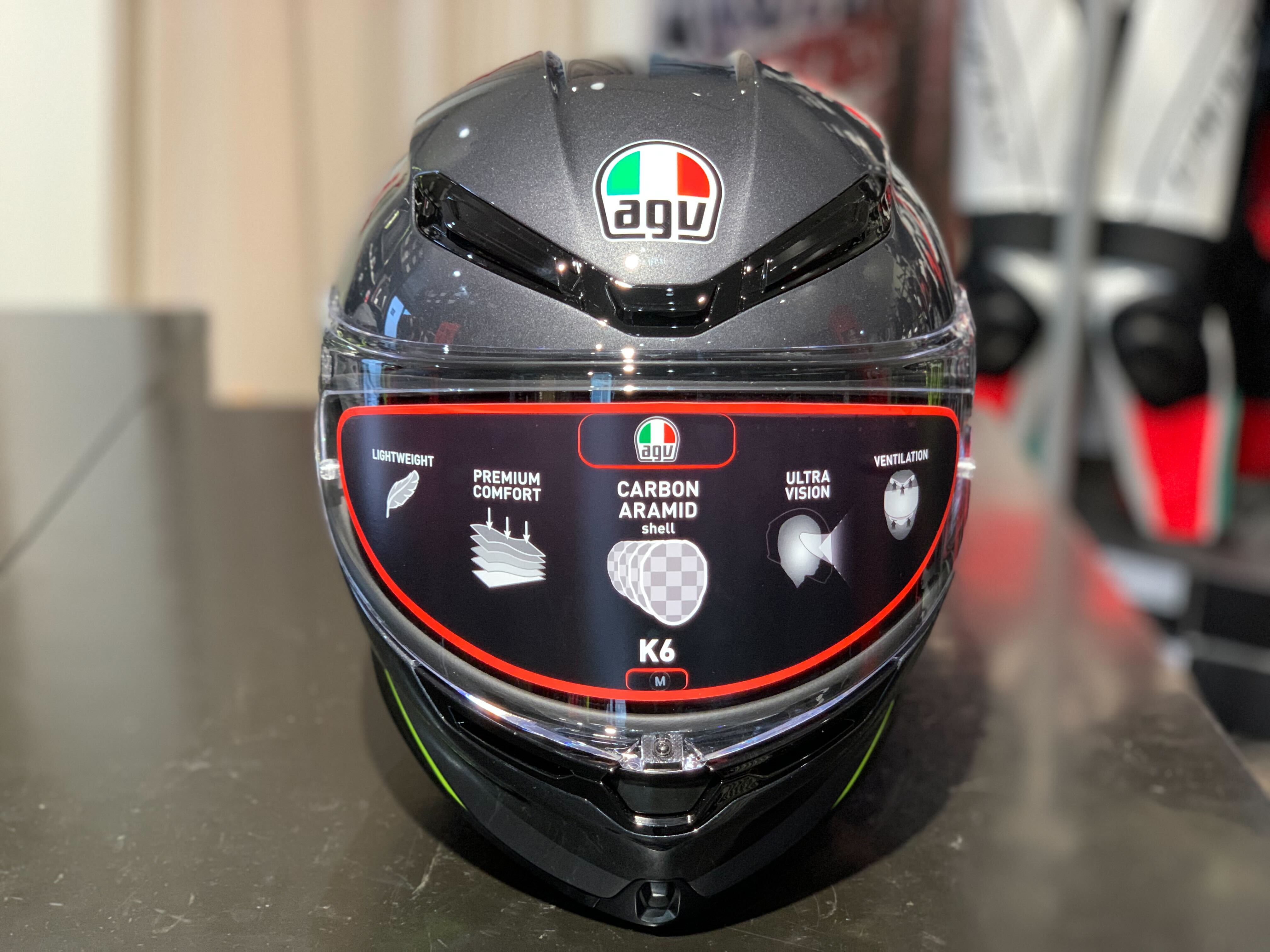 プレミアムスポーツツーリングモデル”『AGV K6』入荷のお知らせ